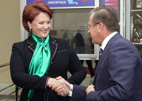 Yelena Skrynnik and Viktor Zubkov