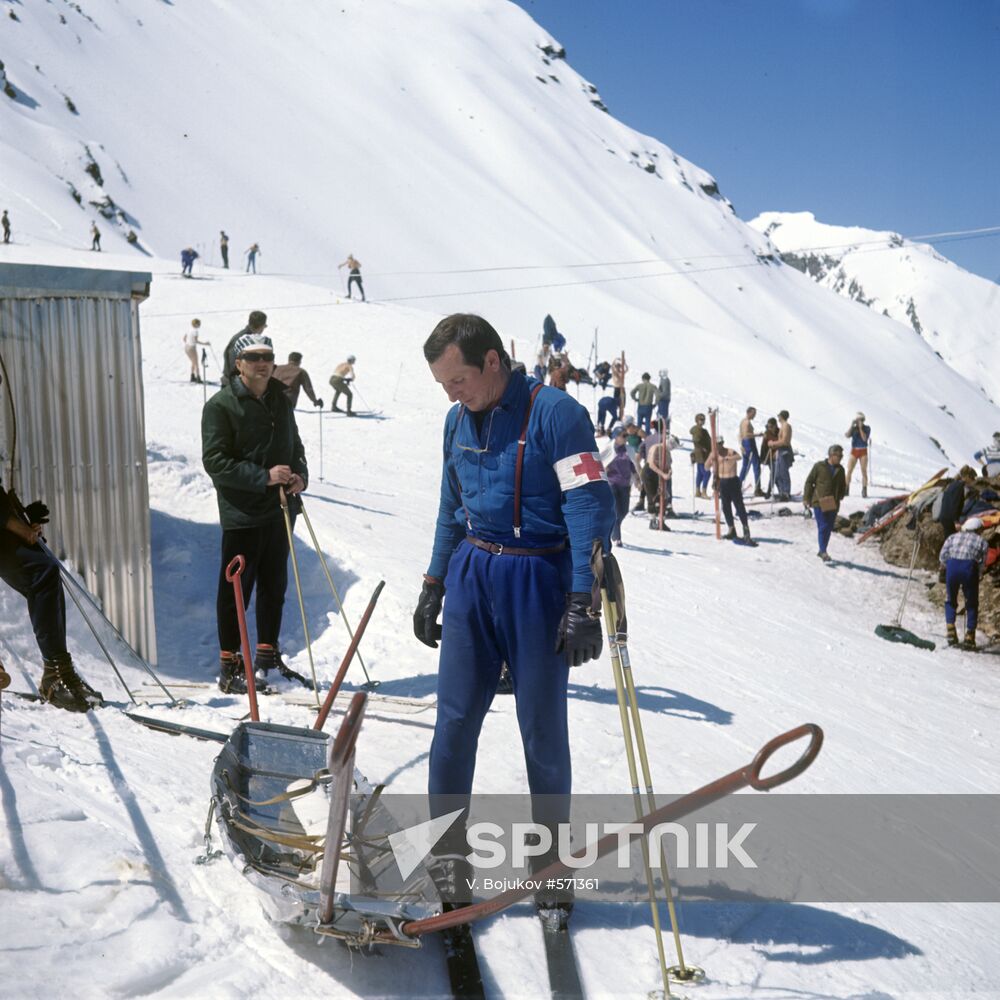 USSR Rescue Team Competition near Elbrus