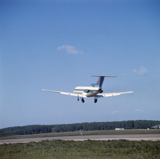 Yak-40 plane