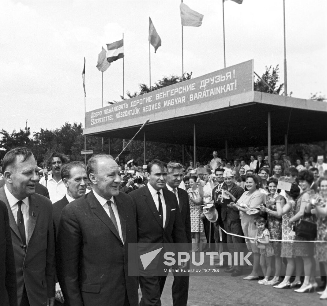 Hungarian delegation in Volgograd