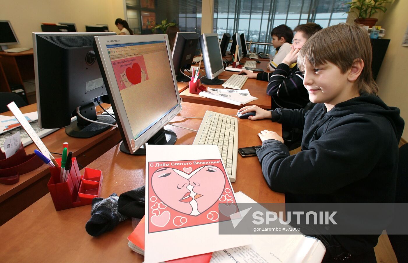 Designing St. Valentine's Day greeting cards