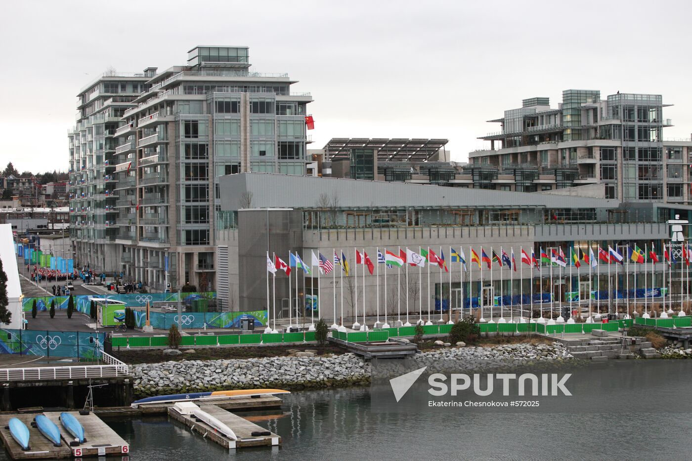 Olympic village in Vancouver