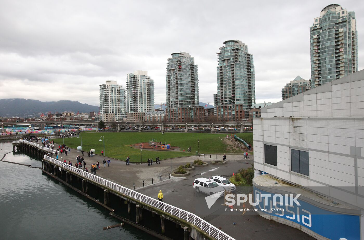 Olympic village in Vancouver