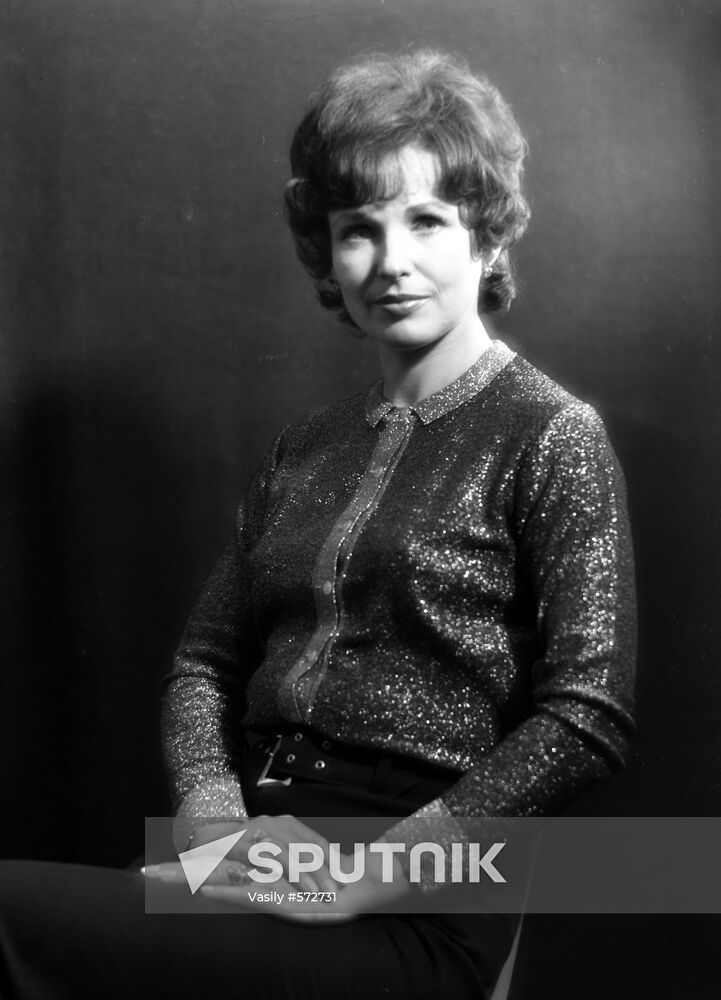 Actress Natalya Fateyeva