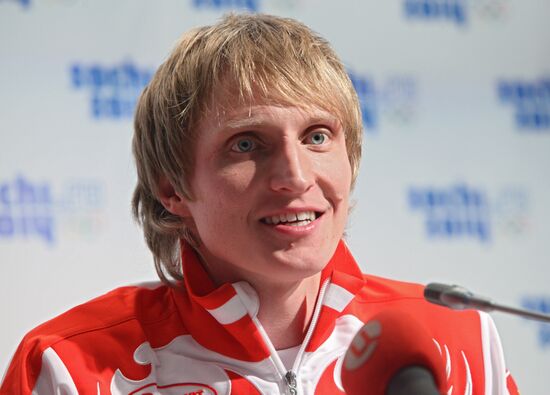 Speed skater Ivan Skobrev