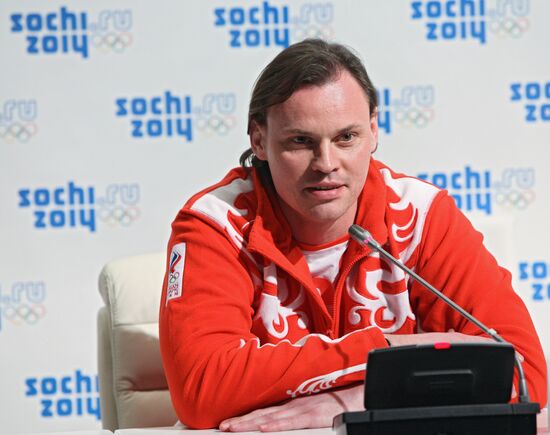 Speed skating coach Dmitry Dorofeyev