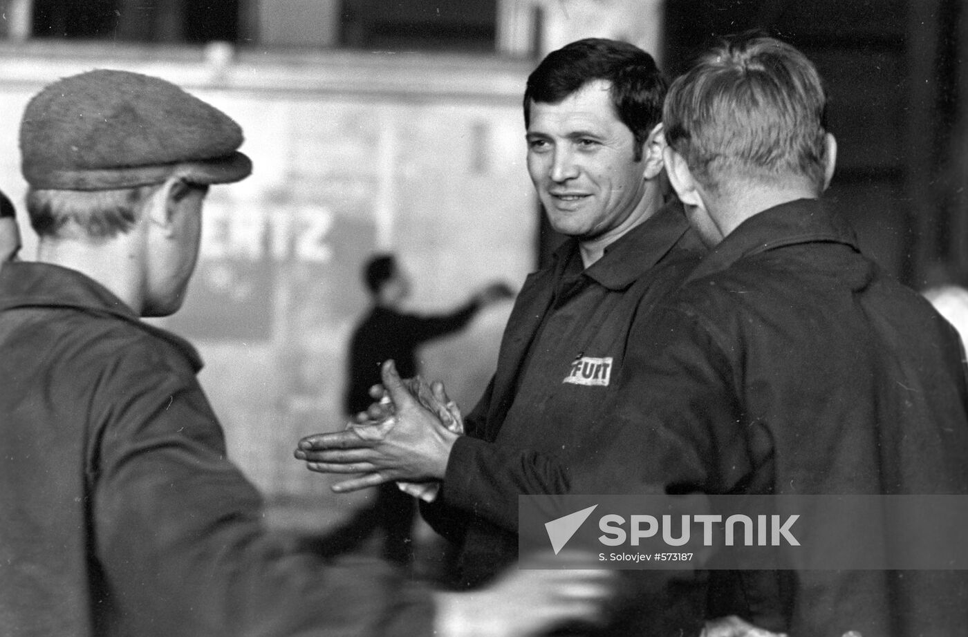 Press operator Bernard Heinz