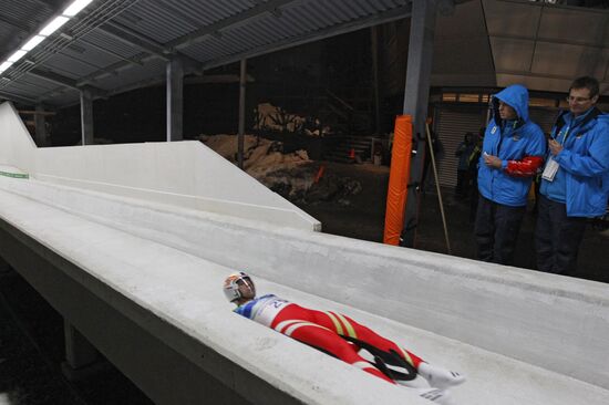 2010 Olympic Winter Games. Luge. Men