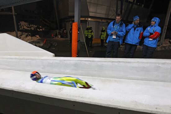 2010 Olympic Winter Games. Luge. Men