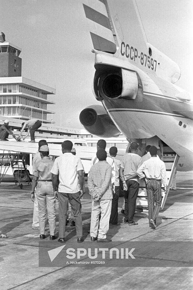 Soviet aircraft Yak-40