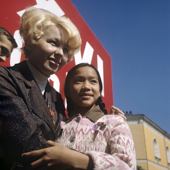 Galina Goladukhina and Vo Thi Lien