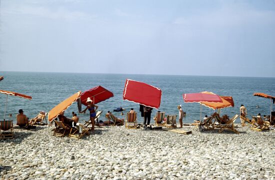 Batumi beach