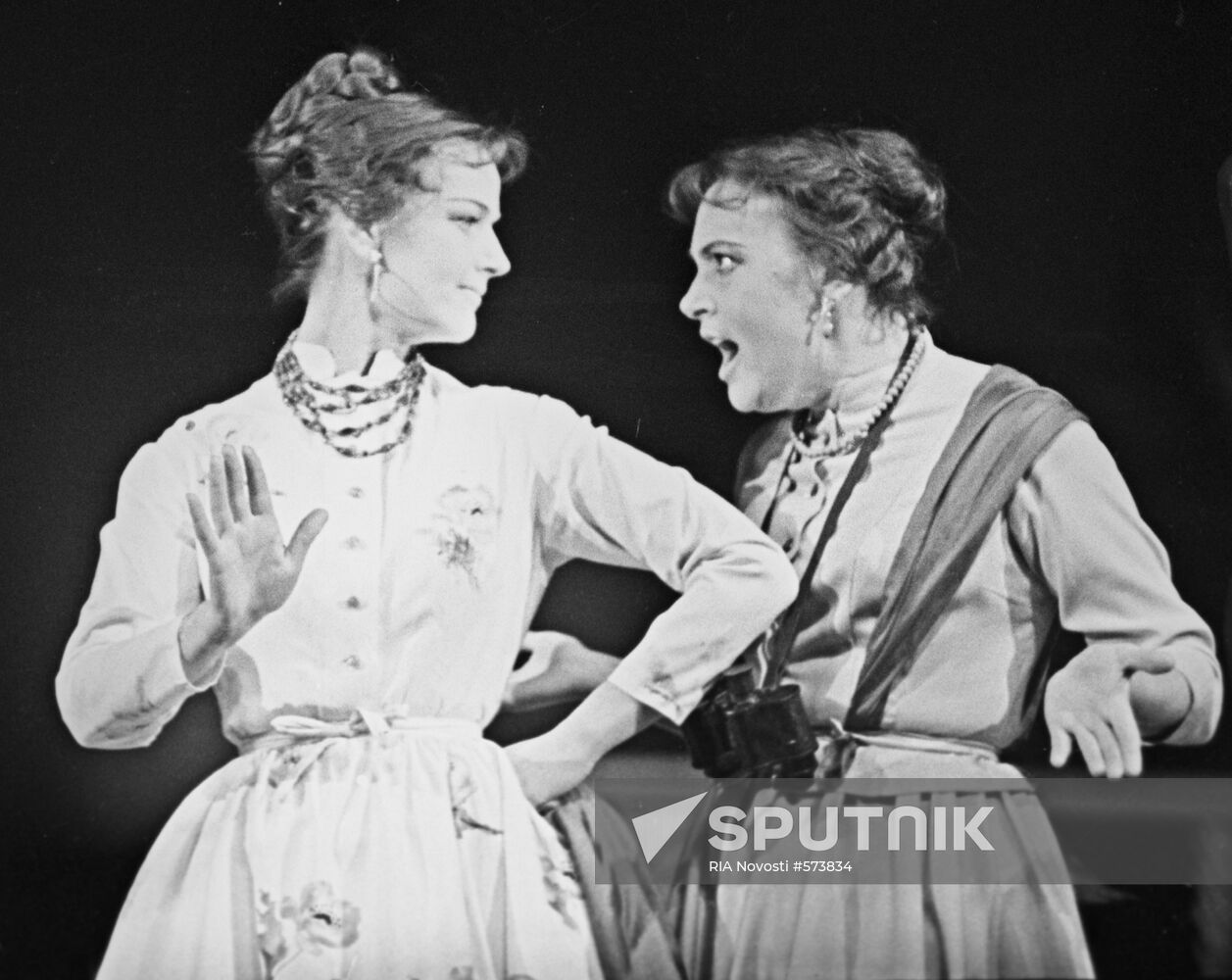 Yulia Borisova and Alla Parfanyak