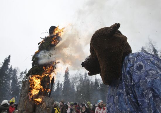 Enthusiasts attend Bakshevskaya Maslenitsa festivities