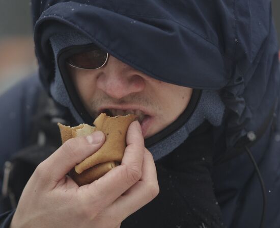 Enthusiasts attend Bakshevskaya Maslenitsa festivities
