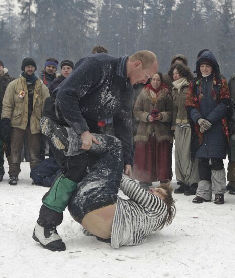 Enthusiasts attend Bakshevskaya Maslenitsa festivities