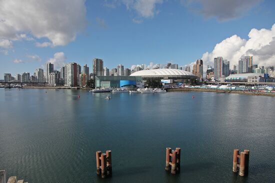 BC Place Stadium and Canada Hockey Place