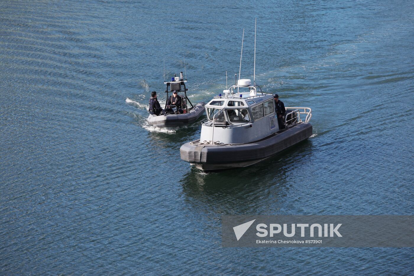 Police boats