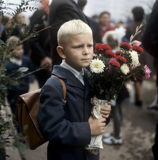 First grade pupil Volodya Prokopyev