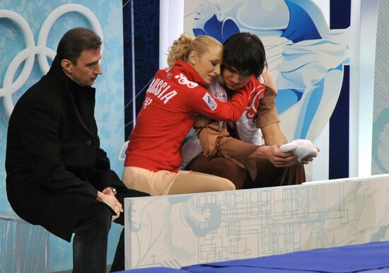 Maksim Trankov, Mariya Mukhortova and Oleg Vasiliev