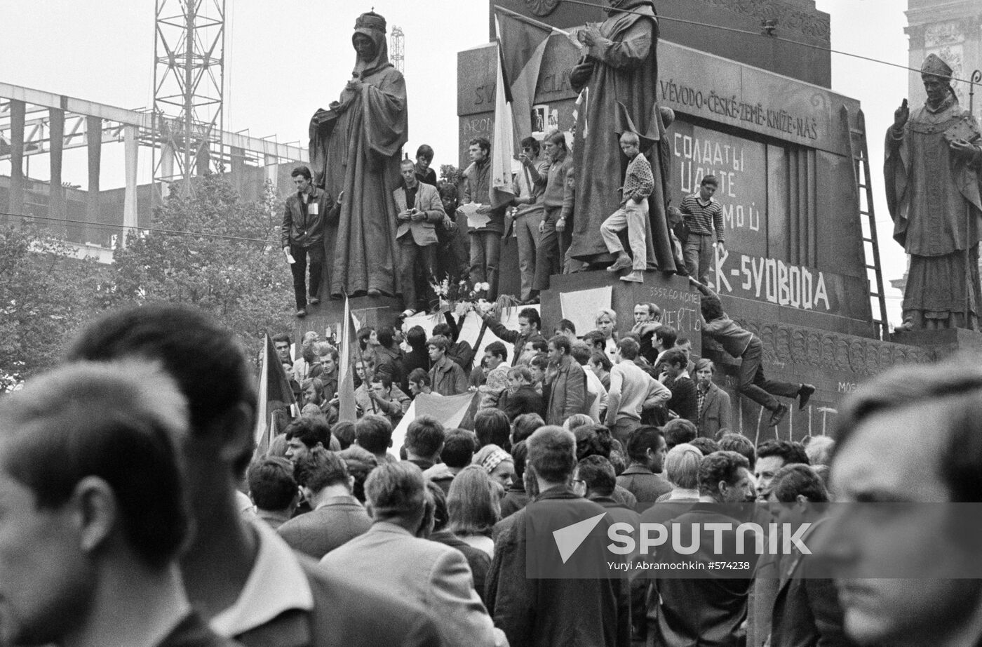 The Prague Spring in Czechoslovakia