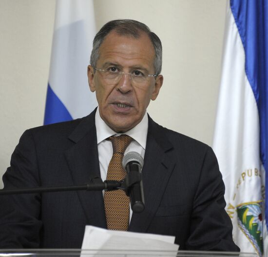Sergey Lavrov's visit to Nicaragua