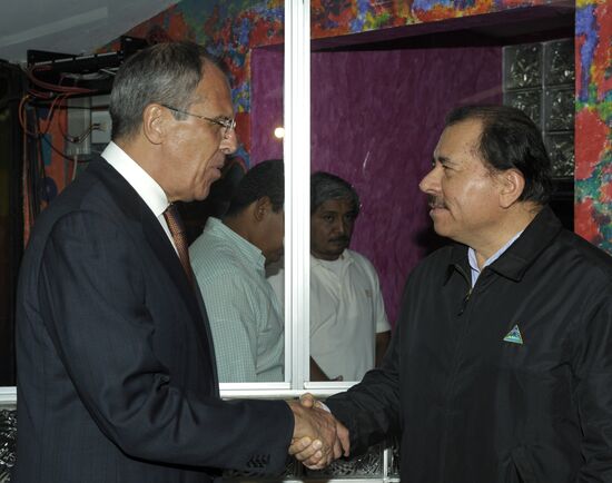 Sergey Lavrov, Daniel Ortega