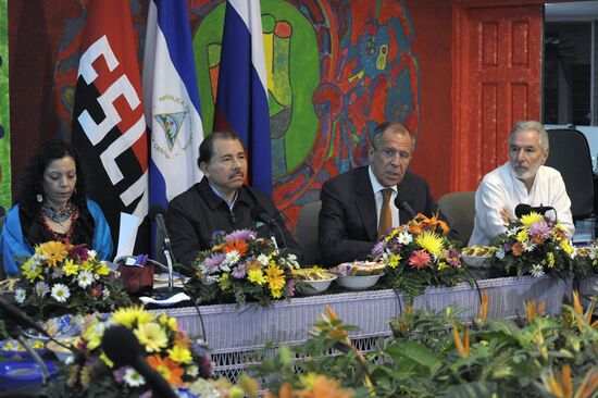 Sergey Lavrov's visit to Nicaragua