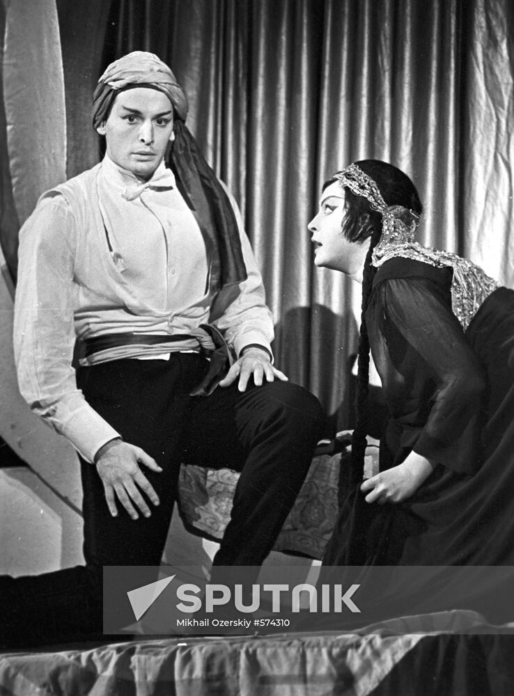 Vasily Lanovoy and Lyudmila Maksakova