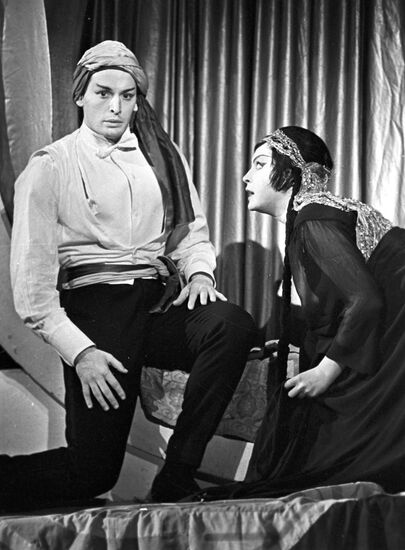 Vasily Lanovoy and Lyudmila Maksakova