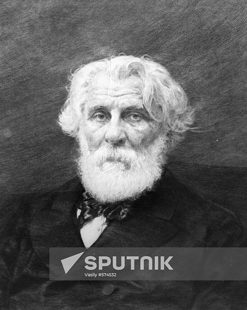 Portrait of Ivan Turgenev