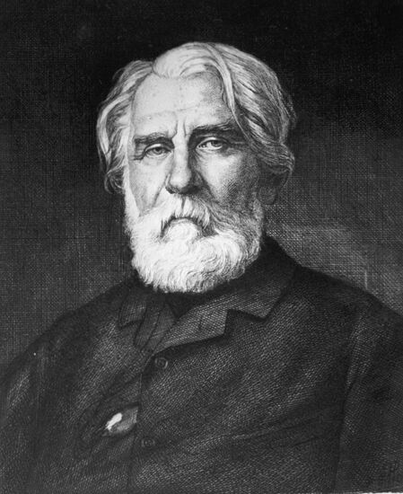 Portrait of I.Turgenev