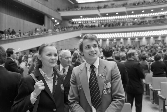 Venera Zaripova and Alexander Dityatin