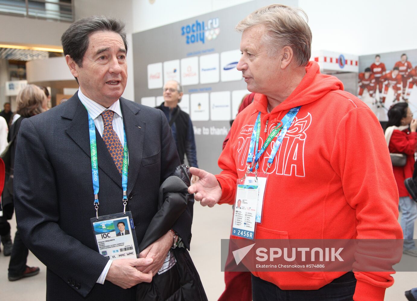 Ottavio Cinquanta and Leonid Tyagachyov