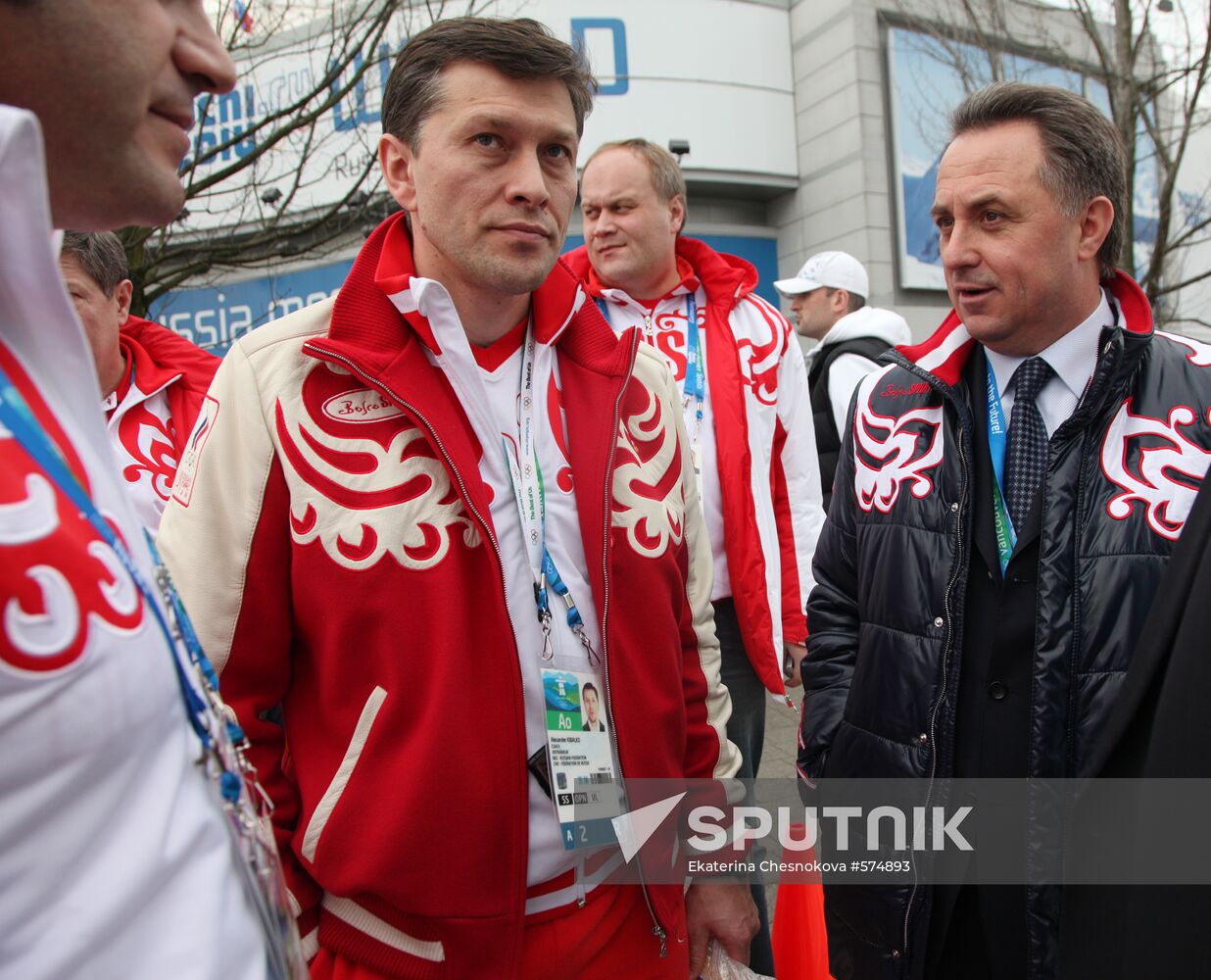 Alexander Kibalko and Vitaly Mutko