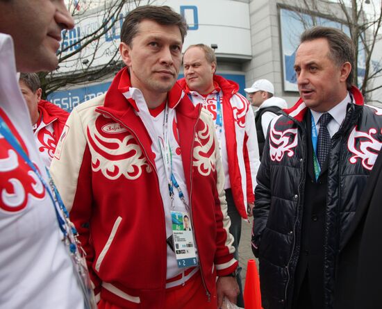 Alexander Kibalko and Vitaly Mutko