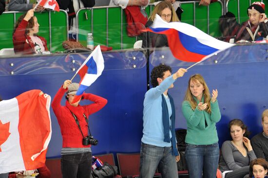 Fans at Pacific Coliseum