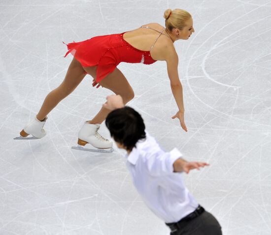 Maria Mukhortova and Maxim Trankov. Russia