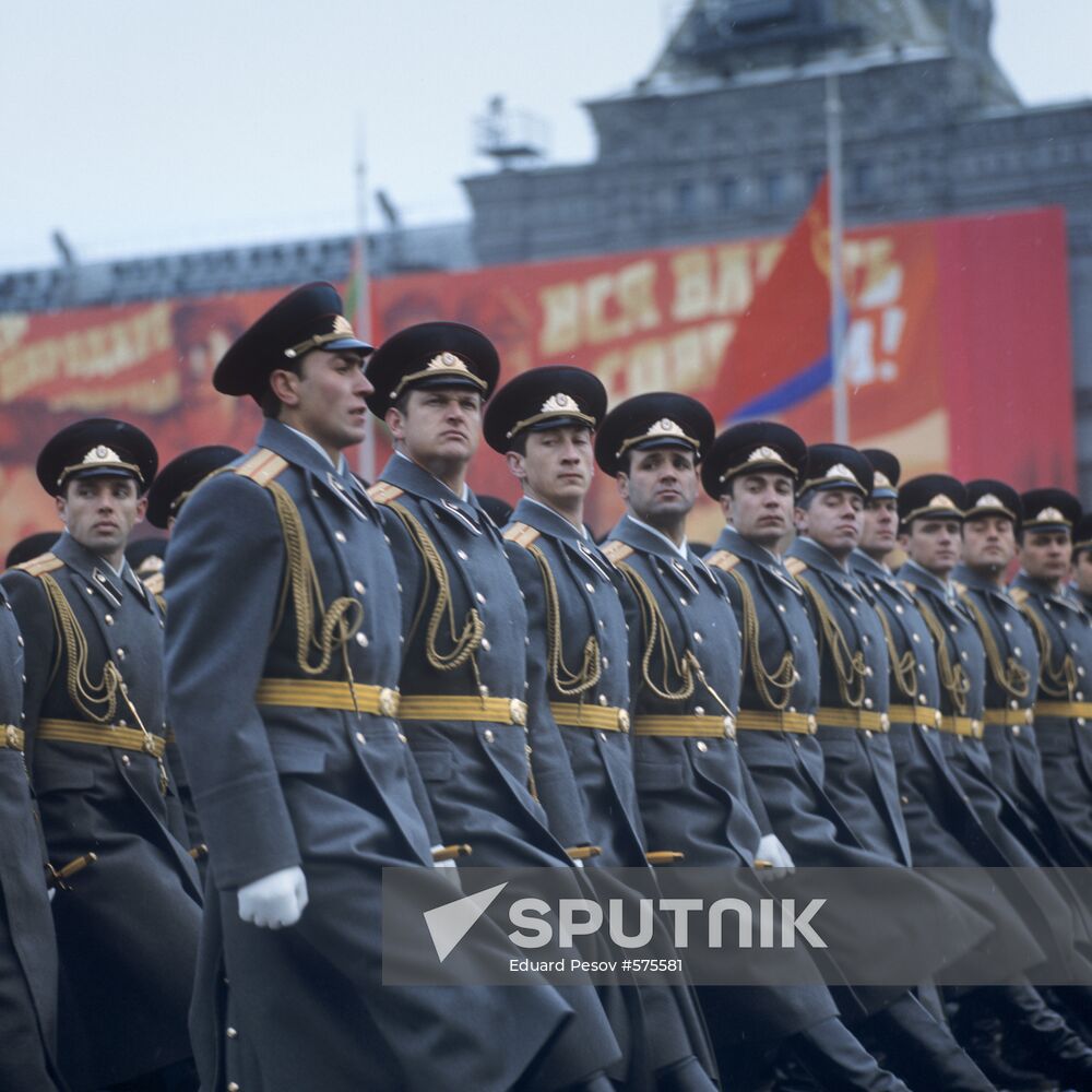 Military Parade on Red Square