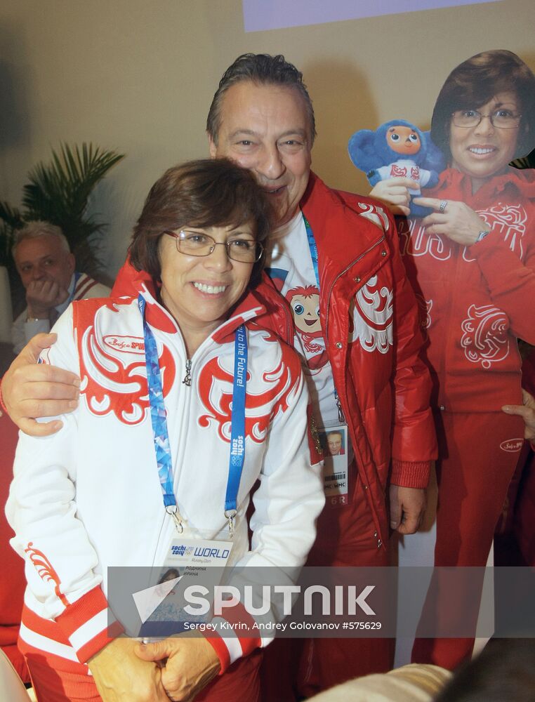 Irina Rodnina, Gennady Khazanov