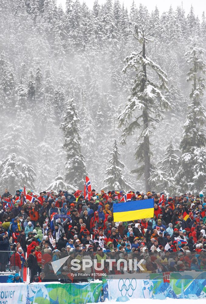 XXI Olympic Winter Games in Vancouver. Women. 10 km pursuit race