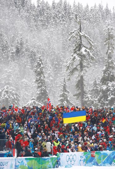 XXI Olympic Winter Games in Vancouver. Women. 10 km pursuit race