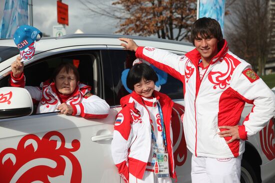 Alexander Smirnov, Yuko Kavaguti and Tamara Moskvina