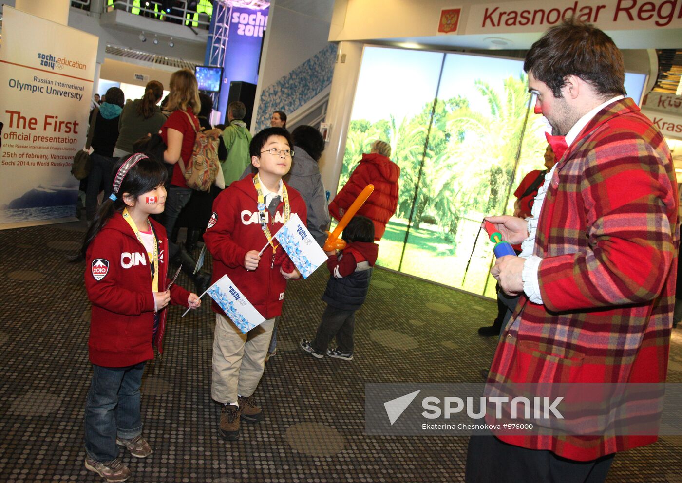 Visitors of Russia House in Vancouver