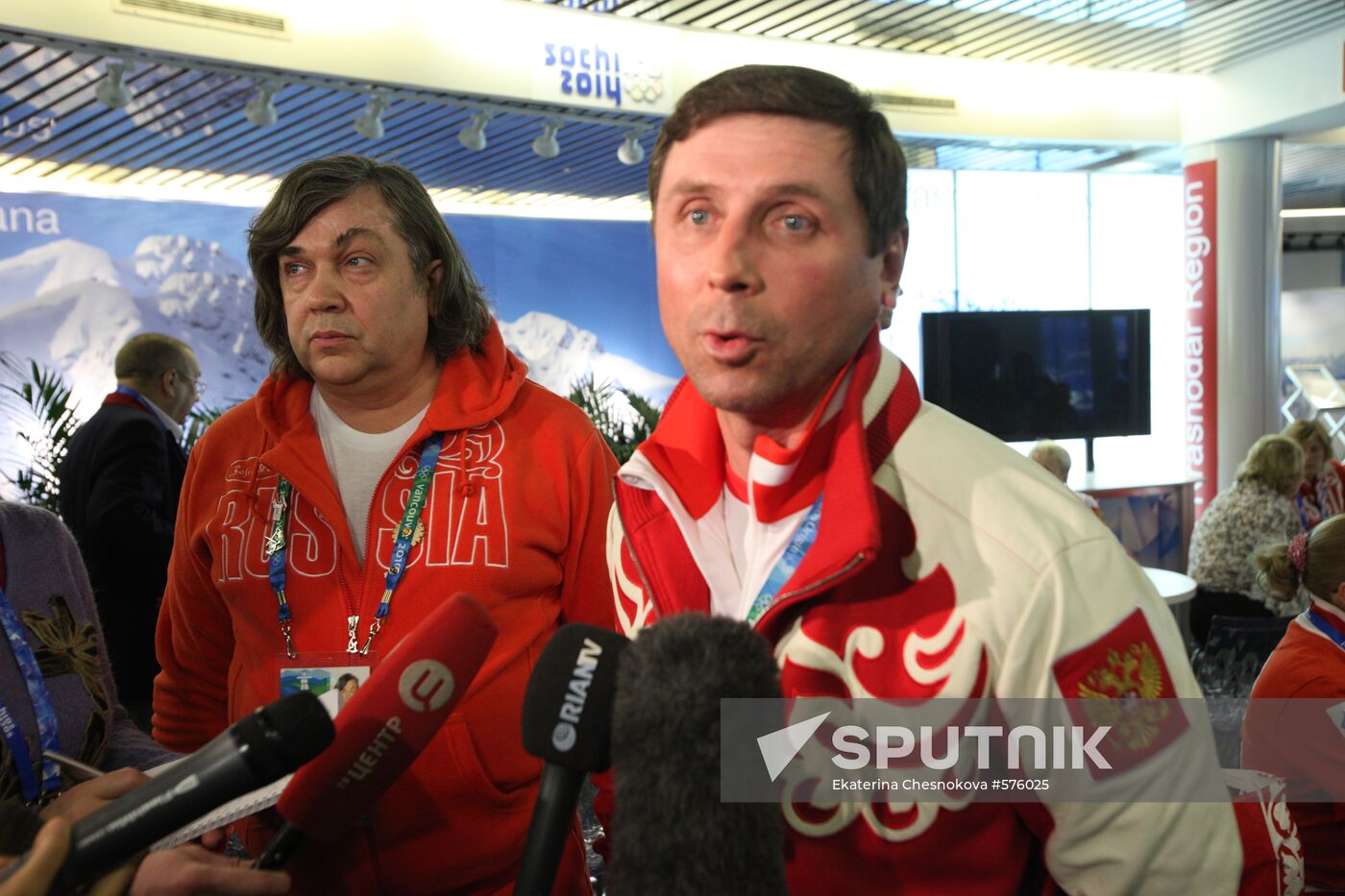Alexander Cherkasov and Alexei Pokashnikov