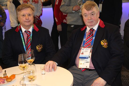 Viktor Khotochkin and Leonid Tyagachyov