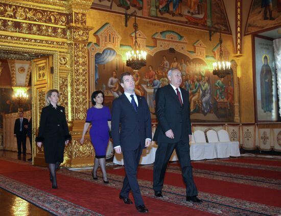 Dmitry Medvedev meets with Sergei Bagapsh