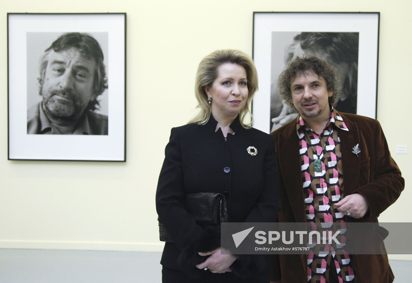 Svetlana Medvedeva attends Sergei Bermenyev's photo exhibition