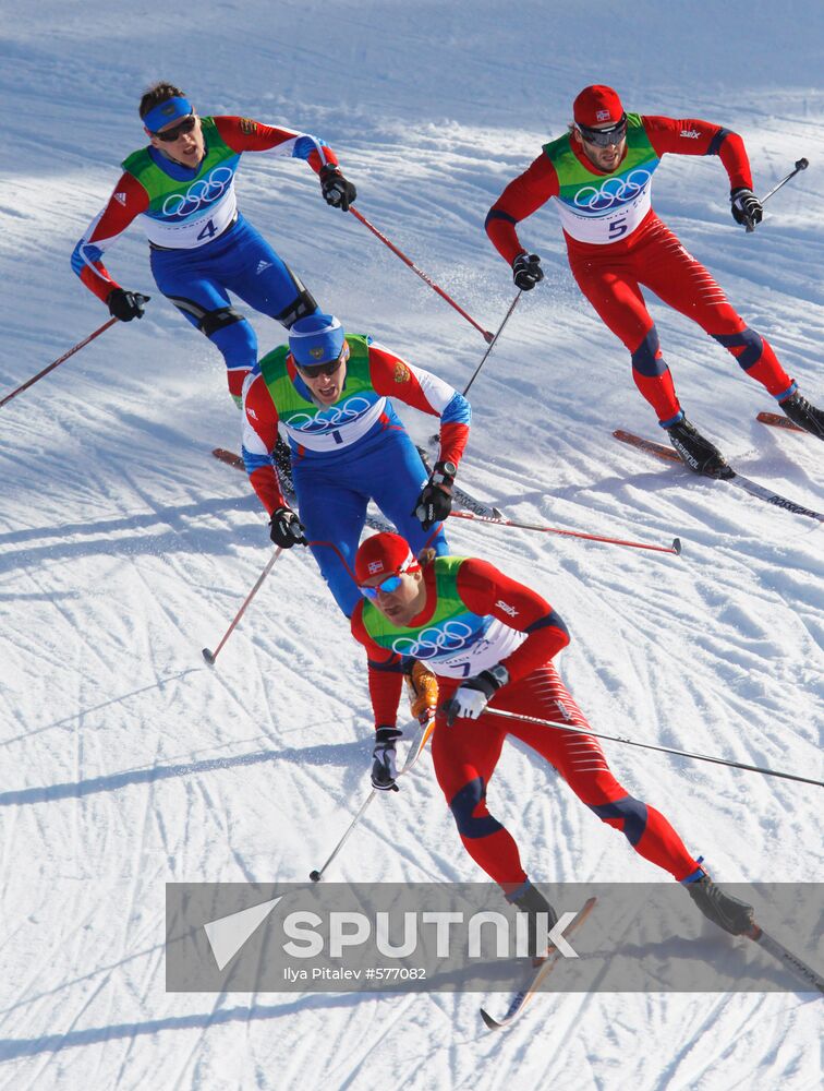 XXI Olympic Winter Games. Cross-country skiing. Men's sprint