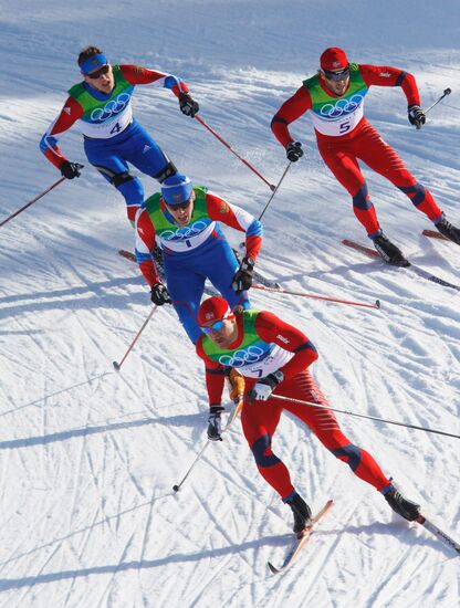 XXI Olympic Winter Games. Cross-country skiing. Men's sprint